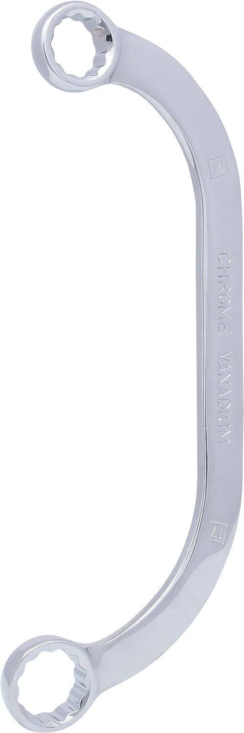 KS Tools 518.0856 14 x 17mm Chrome+ Half Moon Manifold Spanner