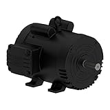 NEW 5HP 184T FRAME WEG ELECTRIC MOTOR FOR AIR COMPRESSOR 1750 RPM 230V 21.5 AMP