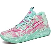 Womens Lightweight Lace Up High Top Fashion Basketball Shoes Soft Non-Slip Running Tennis Volleyball Sneakers Classic Sports Shoes