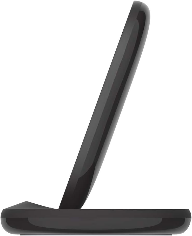 Belkin BoostCharge 15W Wireless Charging Stand (Qi Charging Stand for Fast Wireless Charging for Devices such as iPhone, Samsung, Pixels) - Black - Image 5