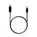 Tenfly Premium LED Flowing Light Glow in Dark Micro USB Cables Charge & Sync Cords for Samsung/HTC/GPS/MP3/Bluetooth and All Micro USB (Android)