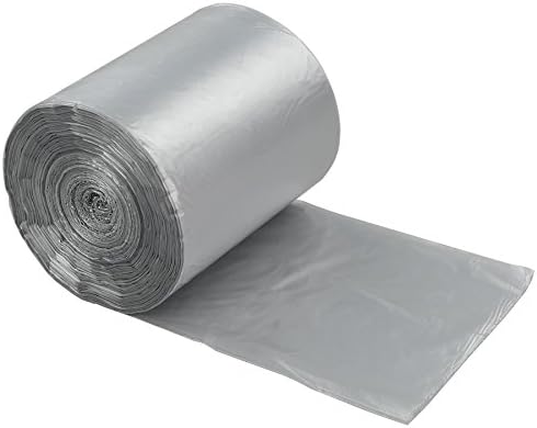 6 Gallon Trash Bags, Grey, 140 Counts