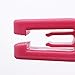32 Pcs Plastic Hanger Clips, Heavy Duty A Style Pinch Grip Finger Clips to Hang Clothes, Baby Hanger Clips,Trousers, Jacket, Sweater, Coat - Red