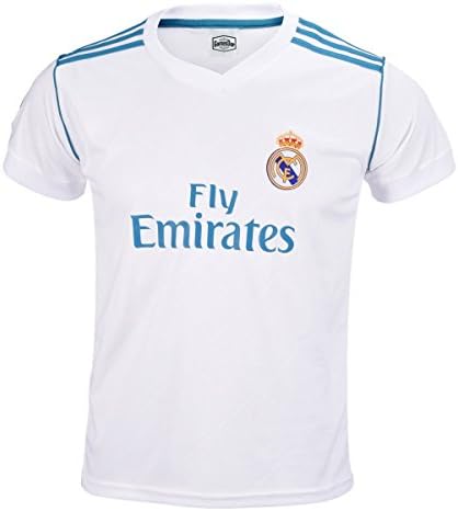 #7 Ronaldo Real Madrid Home Kid Soccer Jersey &amp; Matching Shorts Set 2017-18 …