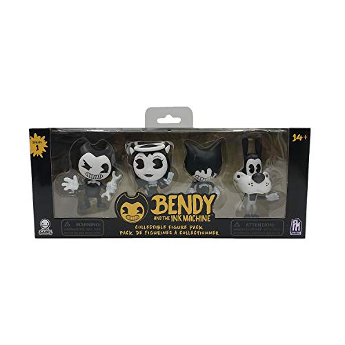 Bendy and the Ink Machine Collectible Figure Pack (4 Figures)