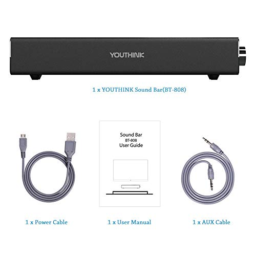 𝐁𝐥𝐚𝐜𝐤 𝐅𝐫𝐢𝐝𝐚𝒚 Sound Bar, Bluetooth Speaker Soundbar TV Speakers Portable