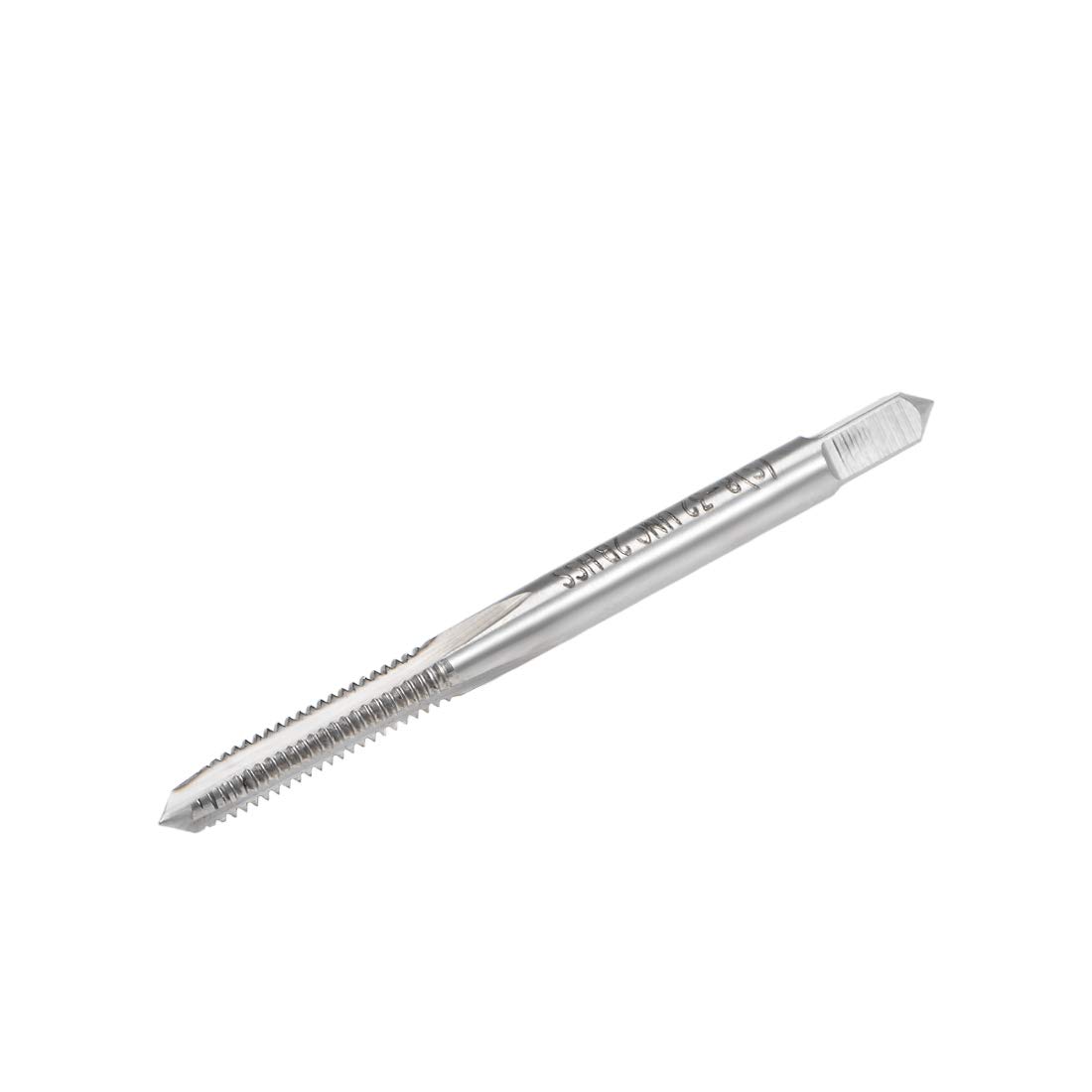 sourcing map Machine Tap #8-32 UNC Thread 2B Class 3 Flutes High Speed Steel Screw Threading Tap Tapping Tool