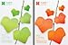 LSW Set of 120 Leaf-it! Leaf Sticky Notes [2 Sheets of 60 Stickers]