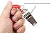 Whistle includes 2 Pack of Stainless Steel Whistles with Lanyard, Loud Crisp Sound Perfect for any Coach, Referee, Sports, Survival, Emergency or Sporting Event
