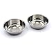 Super Design Two Piece Replacement Stainless Steel Bowls for Pet Feeding Station, for Dogs and Cats, 2 Cup