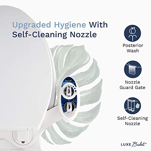 LUXE Bidet NEO 120 Self Cleaning Nozzle Fresh Water NonElectric