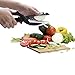 Perfect Cutter 5 in 1 Knife Scissor with Cutting Board and Knife Sharpener - Food Chopper Slicer Cutter - Kitchen Knife - Equipped with a Power Handle to Slice, Chop, Cut Through Food Quickly