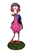 Funny Combat Garden Gnome Riding a Flamingo – Cute Home Decor Statue, for Lawn, Yard, or Office - Indoor Outdoor 11 Inch Tall, by Dodo Creations