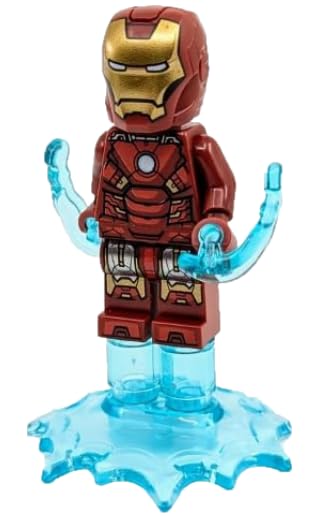 LEGO Superheroes Iron Man Mark 7 Armor Minifigure with Power Blasts