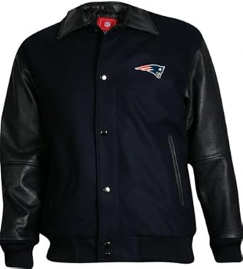 Amazon Com New England Patriots Varsity Jacket 3xl Clothing