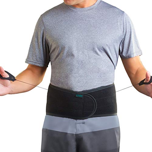 Aspen Lumbar Support Back Brace, Low Profile Aspen Lumbar Support Back Brace Women Yet Durable Aspen Lumbar Support Back Brace for Men, Back Brace for Back Pain, Injury Recovery or Prevention, Small