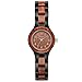 MEKU Women Wooden Wrist Watches/Handmade Wood Watch for Women Gril/Her Gift Wood Watch Box (Ebony & Sandalwood & Black)