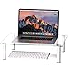 SimpleHouseware Computer Monitor Riser, Glassthumb 1