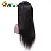 Aliabc Hair 4X4 Lace Closure Straight Human Hair Wigs Unprocessed Brazilian Virgin Remy Human Hair Natural Color (18