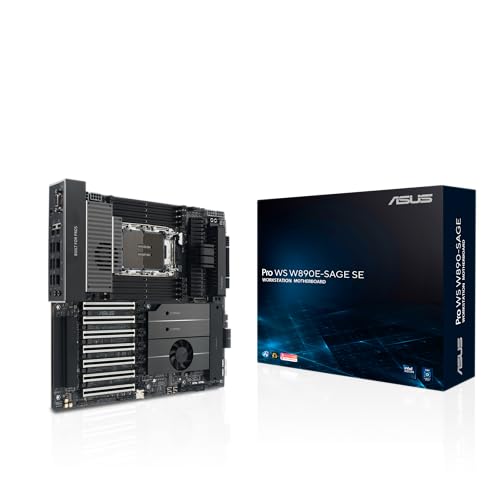 ASUS PRO WS W890E-SAGE SE, Scheda Madre Workstation Intel, Slot DDR5, Nera
