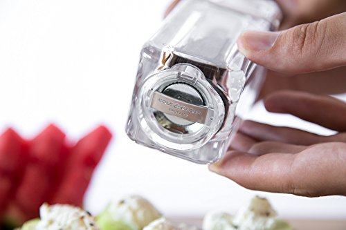 Cole & Mason Kempton Pepper Grinder and Shaker Combo Mill - Mill Includes Premium Sea Salt and Peppercorns