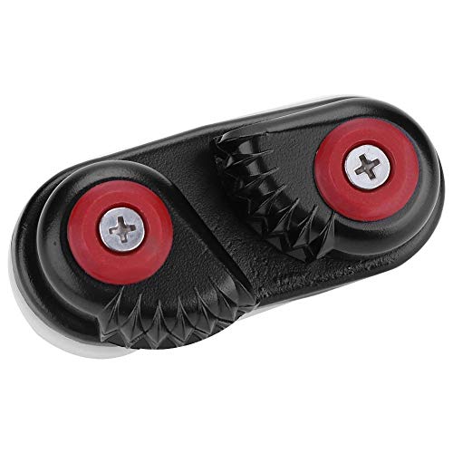 DEWIN Cam Cleat - Black Fast Entry Sailboat Ball Bearing Rope Cam Cleat Accessory - Thumbnail 5