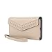 Rebecca Minkoff Wristlet, Whipstitch Tech Wristlet [Credit Card Case] Wallet Case fits Apple iPhone 7 - Nude Leather