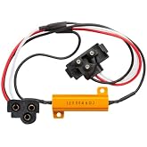 LED Load Resistor with Lead and Female PL-3 Plug