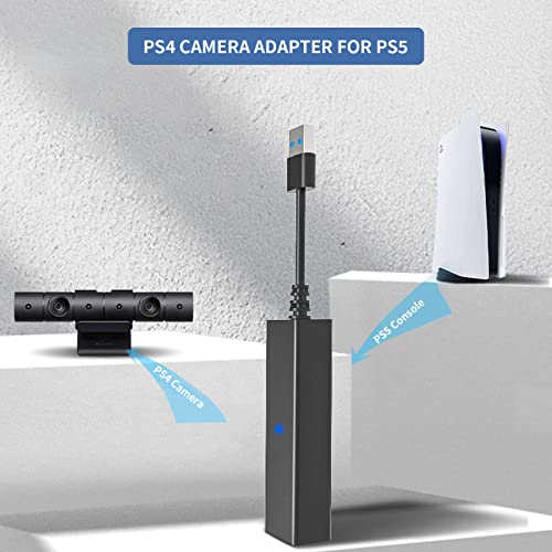 Gugxiom PS4 Camera Adapter for PS5, PS VR Adapter, PS4 Controller