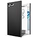 SLEO Sony Xperia X Compact Case - Rubberized Hard PC Back Case Cover for Sony Xperia X Compact Phone - Black