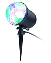 ION Holiday Party | Multicolor Projected Lights for Festive Home Decoration with Quick Outdoor Setup & Remote Control
