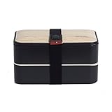 Bentosan Leakproof Bento Lunch Box with Utensils and E-Book of Delicious Low Fat Bento Recipes (Single)