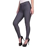 EAG Jeggings for Women's Comfortable Cotton Blend Stretch Leggings Look Denim Jeggings with Pockets (Available in Plus Size)