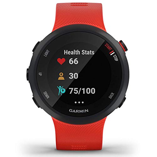 ایگرد | قیمت و خرید Garmin Forerunner 45 GPS Running Watch with Garmin  Coach Training Plan Support - Lava Red, Large
