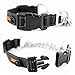 Mighty Paw Martingale Dog Collar 2.0 | Trainer Approved Limited Slip Collar with Stainless Steel Chain & Heavy Duty Buckle - Modified Cinch Collar for Gentle & Effective Pet Training - Large, Black