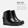 Sorel-Womens-Joan-of-Arctic-Wedge-II-Zip-Boot-Light-Rain-Waterproof-Black