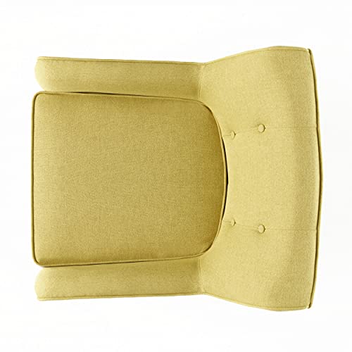 Christopher Knight Home Felicity MidCentury Fabric Arm Chair, Wasabi