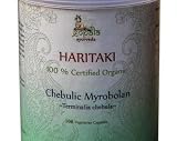 HARITAKI CAPSULES (USDA CERTIFIED ORGANIC) - 108 Vcaps