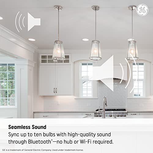 GE Lighting LED+ Speaker Recessed Downlight Fixture, 6Inches, Soft