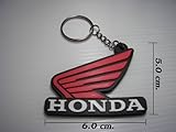 Honda Wing Keyring Rubber Keychain Motorcycle 1 Pcs RW01