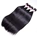 Brazilian Straight Hair 4 Bundles 10A Grade Unprocessed Brazilian Virgin Hair Weave Bundles Straight Human Hair Extensions 16 18 20 22 inches Natural Color