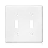 Decorator Wall Plate Double Toggle Light Switch