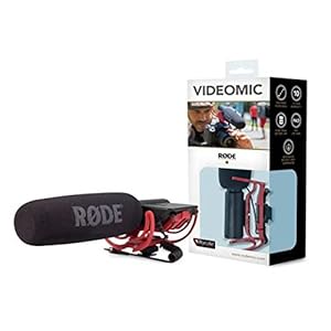 Rode VideoMic Camera-Mount Shotgun Microphone with Rycote Lyre Shock Mounting