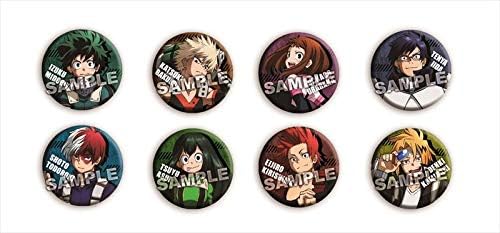 Amazon Co Jp 僕のヒーローアカデミア トレーディング缶バッジ ポートレート Box商品 1box 8個入り 全8種類 ホビー