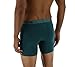 adidas Men's Relaxed Performance Stretch Cotton Boxer Brief Underwear (2-Pack), Onix Mystery Green, X-LARGE