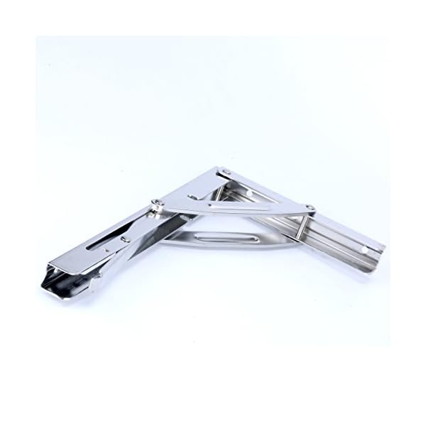 Amarine-made-Long-Release-Arm-Heavy-Duty-Polished-Stainless-Steel-Folding-Shelf-Bench-Table-Folding-Shelf-or-Bracket-Max-Load-550lb250kg-Long-Release-Arm