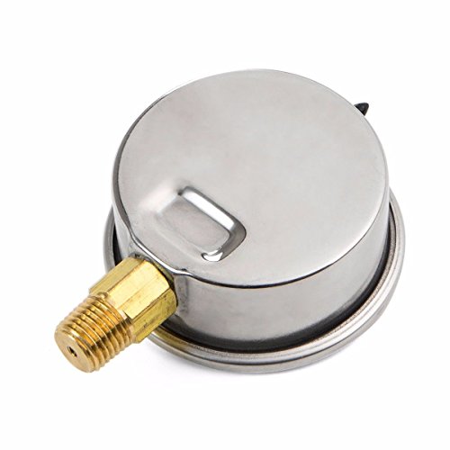 Seenshop51 Water Pressure Gauge 0-100 PSI Pool Spa Filter Side Mount 1/4" inch Pipe Thread