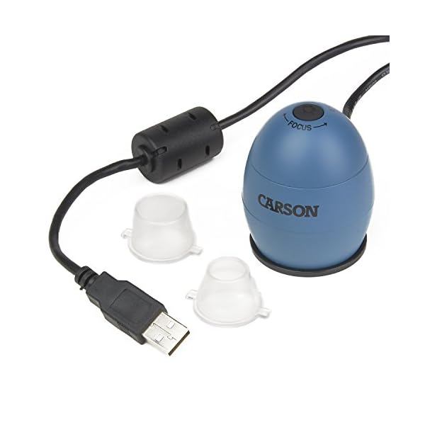 Carson MM-480b zOrb USB Digital-Mikroskop mit Foto- und Videofunktion, ideal für Schule, Forschung, Freizeit – Bild 3