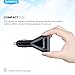 USB Car Charger, Lumsing 48W 4-port Quick Charge 2.0 Car Charging Station for Samsung Galaxy S7, S7 Edge, S6 Edge Plus, S6, Nexus 6, LG G4, iphone 6, Smartphone, tablets and more (black)