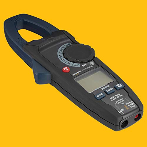 1000A AC/DC Clamp Meter, True RMS, NCV, Flashlight